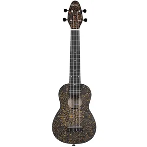 Comparateur de prix : Keiki K2SS-OKC - Pack ukulélé soprano kaléidoscope - Orange satiné