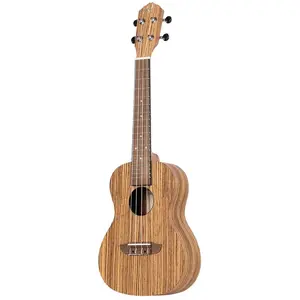 Ortega RFU11ZE-L Timber Series Natural ukulélé électro-acoustique concert pour gaucher avec housseVendu parbax-music