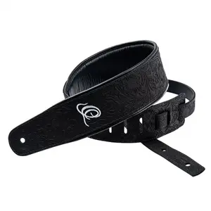 Ortega Ortega - Osby-1 - Courroie Guitare Cuir Byzantin Black
