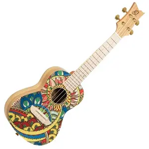 Comparateur de prix : Ortega RUAR-MI - Ukulélé concert série Art - Motif Inde mystique satiné