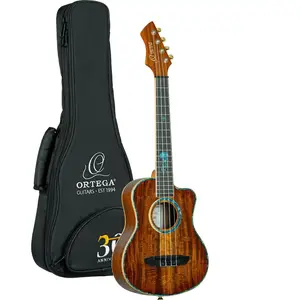 Ortega 30th Anniversary Series RUHZ30TH-JF ukulélé ténor électro-acoustique avec housse