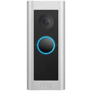 Comparateur de prix : Contrôle Ring Video Doorbell Pro 2 Nickel Satiné (filaire) + Adaptateur