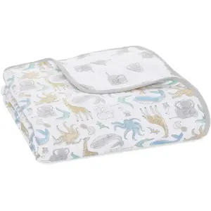 aden + anais Couverture en mousseline de coton Natural history (112 x 112 cm)Vendu paramazon