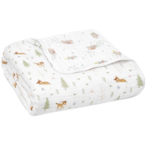 aden + anais Couverture en Mousseline de Coton Essentials Disney + Friends-Bambi Forest pas cher