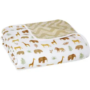 aden + anais Essentials Couverture de rêve en mousseline légère, pour bébés/nouveau-nés garçons/filles, pour berceau, TanzanieVendu paramazon