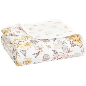 aden + anais Couverture de rêve pour bébé - Grande literie Respirante 100% Mousseline de Coton - Couvertures de Berceau pour Nouveau-nés et Nourrissons garçons et Filles - Cadeau de fête prénatale -Vendu paramazon