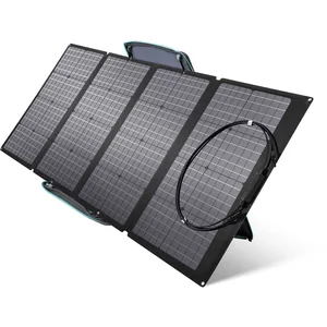 EF EcoFlow Panneau solaire portable 160W, pour centrale électrique, IP67 étanche , pour l'extérieur , en camping ou en RVVendu paramazon