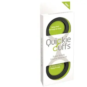 CREATIVE CONCEPTION Menottes Silicone Quickie Cuffs (Large)