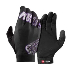 Gants G-Form Tempo Noir/Violet- M pas cher
