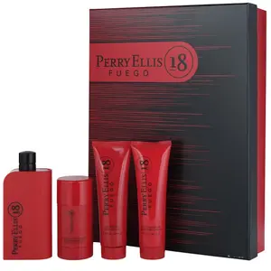 18 Fuego - Perry Ellis Coffret Cadeau 100 ml pas cher