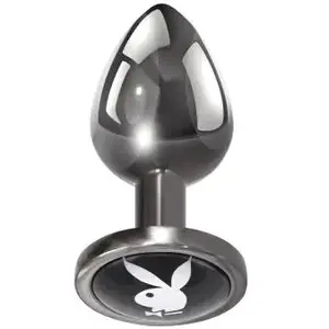 Playboy - Plug Anal en Aluminium Tux - Petit pas cher