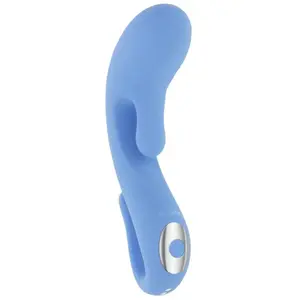 Evolved - Vibromasseur Rabbit Smooth Operator - Bleu pas cher
