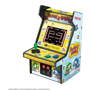 Comparateur de prix : Borne d' Arcade Rétro Mini - My Arcade - BUBBLE BOBBLE