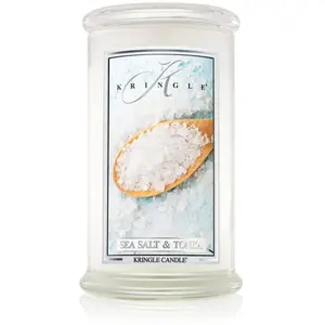 Kringle Candle Sea Salt & Tonka bougie parfumée 624 g pas cher