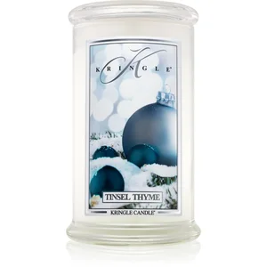 Kringle Candle Tinsel Thyme bougie parfumée 624 g pas cher