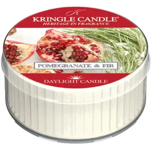 Kringle Candle Pomegranate & Fir Daylight bougie chauffe-plat 42 g pas cher