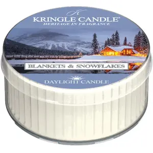 Kringle Candle Blankets & Snowflakes Daylight DTC bougie parfumée 42 g pas cher