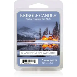 Kringle Candle Blankets & Snowflakes Wax Melt DVA bougie parfumée 64 g