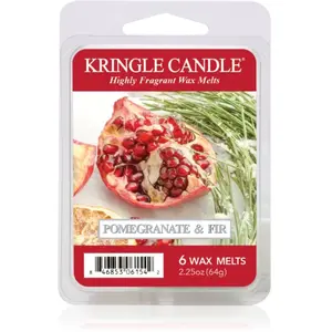 Kringle Candle Pomegranate & Fir Wax Melt DVA bougie parfumée 64 g pas cher