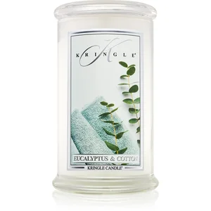 Kringle Candle Eucalyptus & Cotton bougie parfumée 624 g pas cher