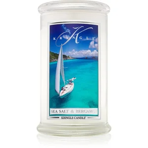 Kringle Candle Sea Salt & Bergamot bougie parfumée 623 g pas cher