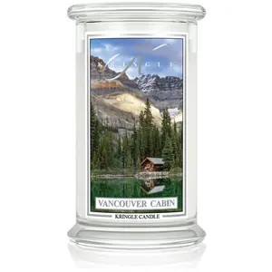 Kringle Candle Vancouver Cabin Classic bougie parfumée 623 g pas cher