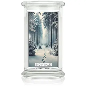 Kringle Candle Snow-Walk bougie parfumée 623 g pas cher