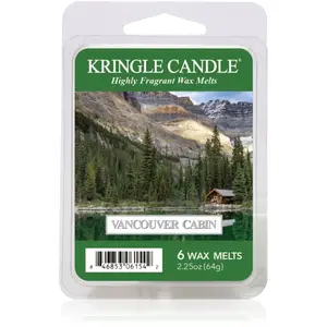 Kringle Candle Vancouver Cabin 6 Wax Melts bougie parfumée 64 g