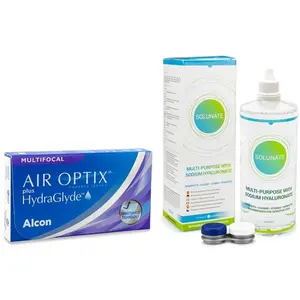 Air Optix Plus Hydraglyde Multifocal (3 lentilles)Vendu parlentiamo