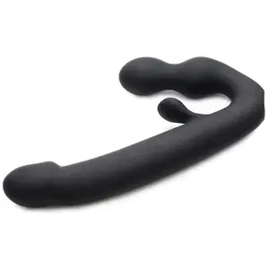 XR Brands Gode Ceinture Multifonction Rechargeable Tri-VolverVendu parrue-des-plaisirs