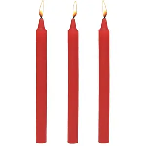 XR Brands - Fire Sticks Bougies à Gouttes Fétichistes - Rouge pas cher