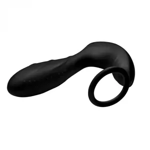 Under Control Vibro en silicone pour prostate et sangle avec télécommande
