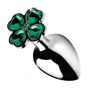 Comparateur de prix : XR Brands Plug Anal Métal Bijou Lucky Clover Large