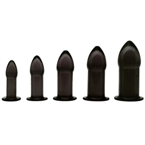 Master Series Ensemble d'entraînement anal de 5 pièces - Noir