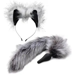 TAILZ - Plug Queue de Loup Gris & OreillesVendu paradam-et-eve