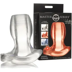 Master Series Tunnel Anal Lumineux Light-Up LargeVendu parrue-des-plaisirs