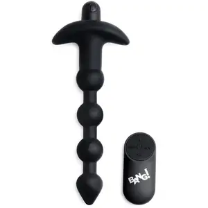 Xr Brands Chapelet Anal Vibrant Télécommandé BANG! pas cher