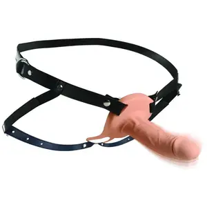 Realistische Vibrerende Siliconen Penis Sleeve - Beige pas cher