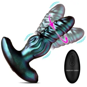 Creature Cocks - Octo-Squirm Plug Anal Vibrant - 12,4 cm pas cher