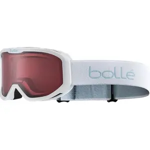 bollé Bolle Masque de ski INUK WHITE MATTE / ecran VERMILLON CAT 2 blanc TU pas cher