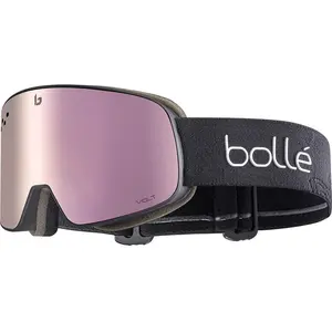 bollé - Nevada, Black Matte, Volt Pink, Medium-Large, Snow Goggles, Unisex, Adult pas cher