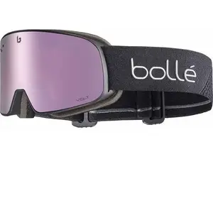 Comparateur de prix : Bolle Bollé - Masque de ski - Nevada Small Black Matte - Volt Pink   - Noir
