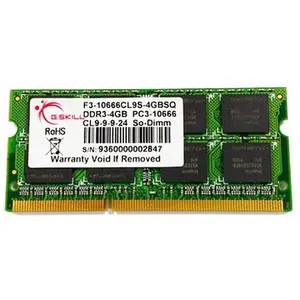 G.Skill G. SKILL F3 12800 CL9S-4GBSQ mémoire rAM 4 Go, dDR3, 1600 MHz pas cher