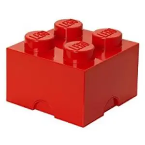 Lego Storage Brick 4 Medium RedVendu paramazon