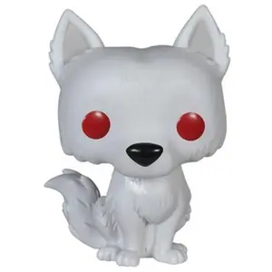Figurine Pop - Game Of Thrones - Ghost Direwolf - Funko Pop N°19 pas cher