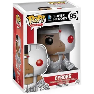 Figurine Funko Pop! N°95 - Dc Comics - Cyborg pas cher