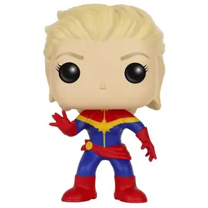 Funko Figurine Marvel - Captain Marvel Pop 10cm pas cher