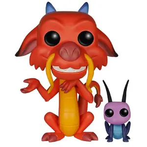 Figurine Mushu Et Criquet - Disney Funko Pop! Vinyl