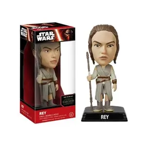 Figurine Funko Wacky Wobbler Star Wars Episode VII Rey 15 cm pas cher