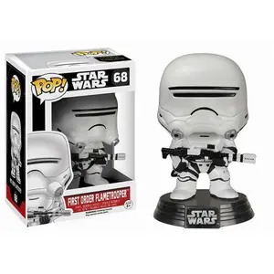 Figurine Funko Pop Star Wars Episode VII First Order Flametrooper 9 cm pas cher